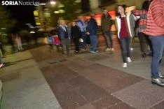 Una imagen de la multitudinaria manifestación de esta tarde de viernes. /SN