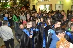 Una imagen de la multitudinaria manifestación de esta tarde de viernes. /SN