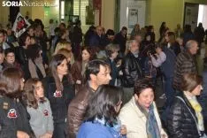 Una imagen de la multitudinaria manifestación de esta tarde de viernes. /SN