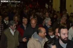 Una imagen de la multitudinaria manifestación de esta tarde de viernes. /SN