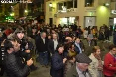 Una imagen de la multitudinaria manifestación de esta tarde de viernes. /SN