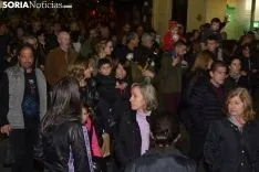 Una imagen de la multitudinaria manifestación de esta tarde de viernes. /SN