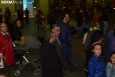 Una imagen de la multitudinaria manifestación de esta tarde de viernes. /SN