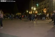 Una imagen de la multitudinaria manifestación de esta tarde de viernes. /SN