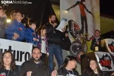 Una imagen de la multitudinaria manifestación de esta tarde de viernes. /SN