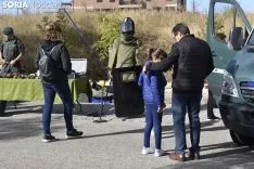 Exposición medios de la Comandancia de Soria.