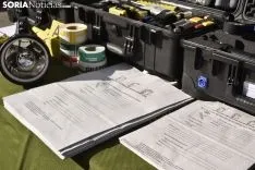 Exposición medios de la Comandancia de Soria.