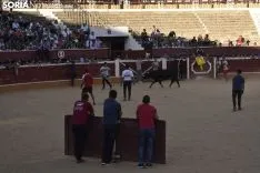 Tarde de vaquillas por San Saturio. /EM