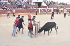 Tarde de vaquillas por San Saturio. /EM