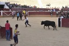 Tarde de vaquillas por San Saturio. /EM