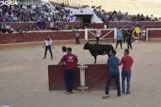 Tarde de vaquillas por San Saturio. /EM