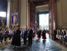 La Diputación de Soria, presente en la Ofrenda de Frutos a la Virgen del Pilar