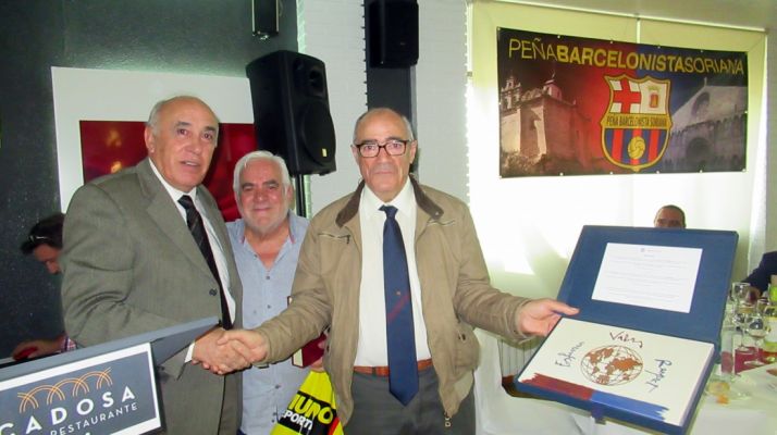 XXVII aniversario de la Peña Barcelonista Soriana. Cedida 