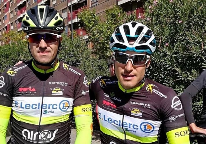 David Andrés, del E.Leclerc Soria Cycling Team, plata en Zaragoza