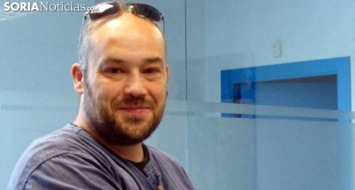 Iván Aparicio, cabeza visible de la asociación Recuerdo y Dignidad. /SN