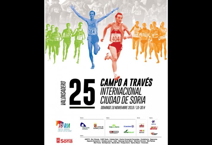 El cartel para el cuarto de siglo de la prueba de Valonsadero. 