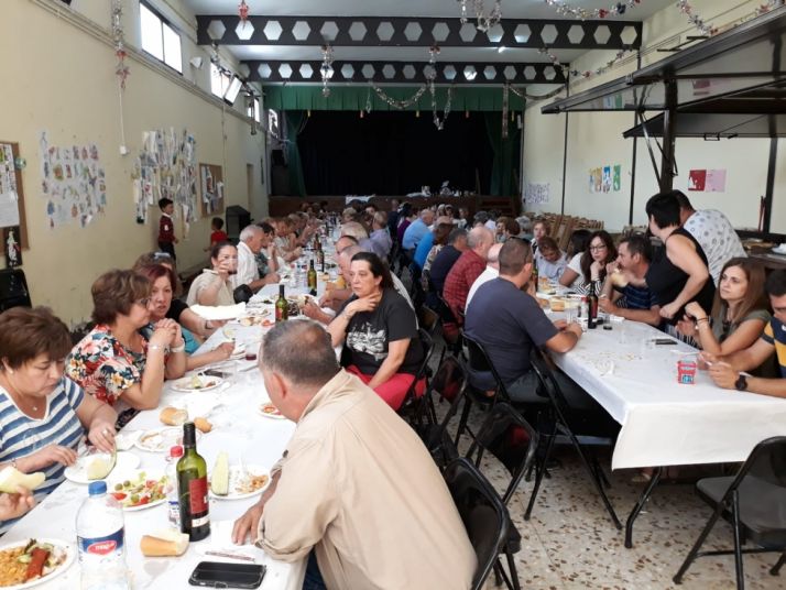 Comida solidaria en Medinaceli. Cedida 