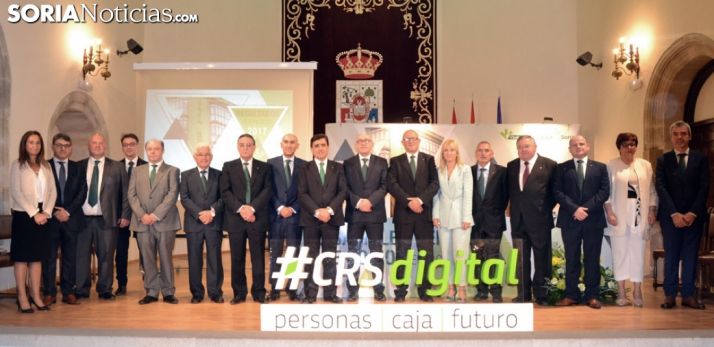 El Consejo de Caja Rural de Soria. /SN