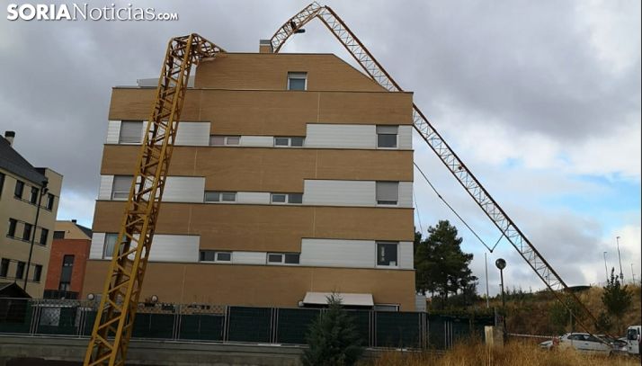 El equipo de gobierno de Golmayo pide dejar trabajar a los técnicos en el siniestro de la grúa