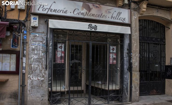 Un local cerrado en la capital. /SN