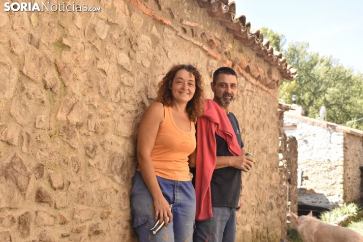 Pilar Moreno y Ángel Navarro le ponen una sonrisa a la adversidad. SN