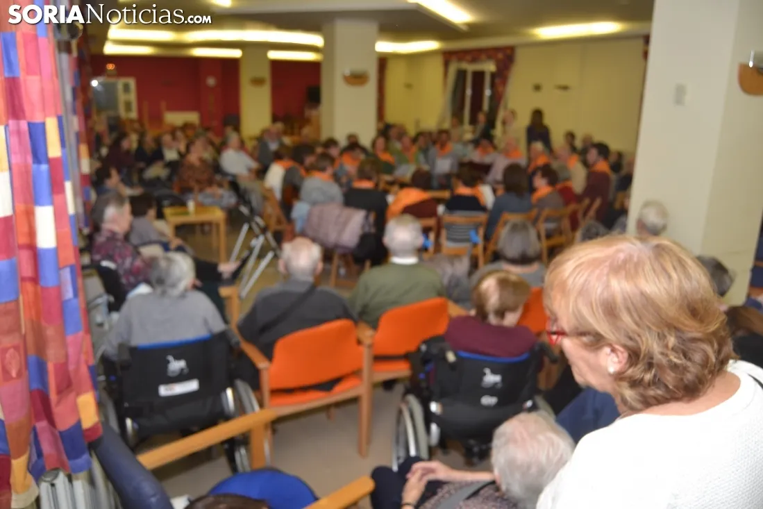 Una imagen del ambiente de la residencia esta tarde de viernes. /SN