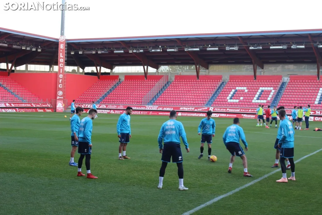 Amistoso entre el Numancia y el Numancia B en Los Pajaritos. SN