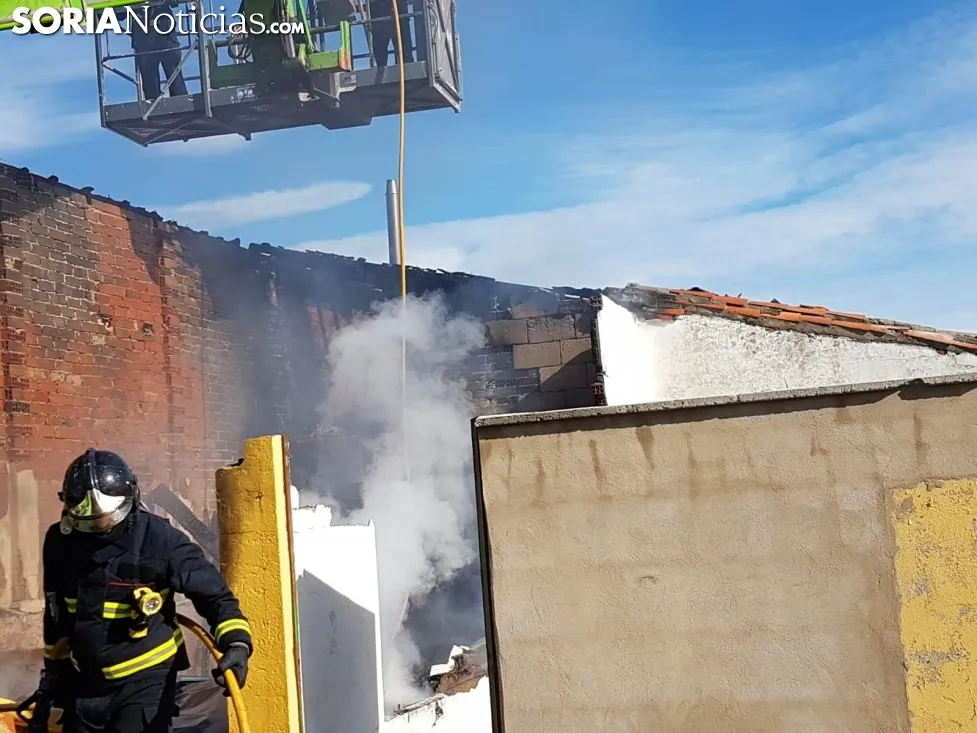 Incendio en Navaleno