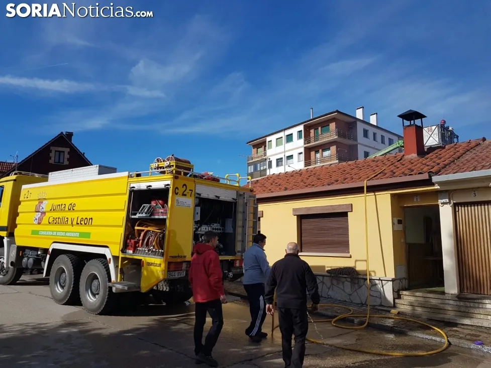 Incendio en Navaleno
