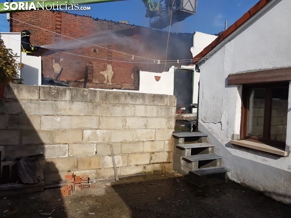 Incendio en Navaleno