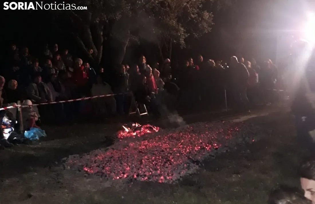 Paso del Fuego en Cuevas de Soria.