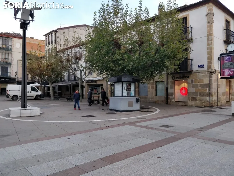 la plaza Herradores de Soria. Soria Noticias