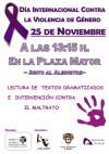 Foto 1 - Acto contra la violencia de género en Almazán