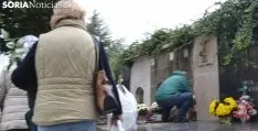 Imagen del cementerio de la capital este jueves de Todos los Santos