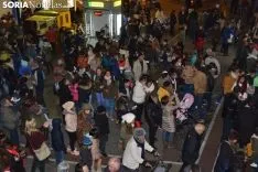 Una imagen del ambiente este viernes en el centro de la ciudad. /SJ