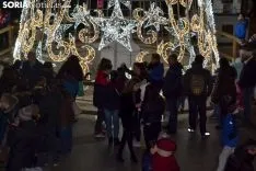 Una imagen del ambiente este viernes en el centro de la ciudad. /SJ