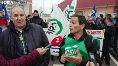 Manifestación por la nueva cárcel de Soria.