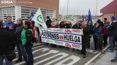 Manifestación por la nueva cárcel de Soria.