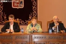 Carlos Soria, en el aula magna Tirso de Molina. SN