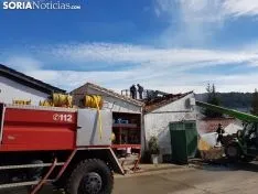 Incendio en Navaleno