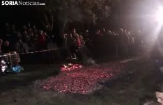 Paso del Fuego en Cuevas de Soria.