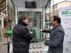 Foto 6 - La ONCE instala en Soria su nuevo quisco &ldquo;m&aacute;s cercano, accesible y ecol&oacute;gico&rdquo;