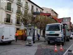 la plaza Herradores de Soria. Soria Noticias