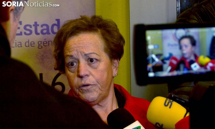 Concha Baena, esta mañana de jueves. /SN