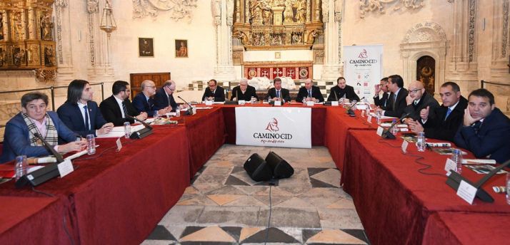 Consorcio del Camino del Cid este jueves en Burgos. 