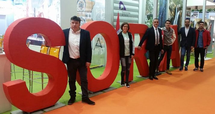 Cedazo (izda.), Pérez, Navas, Mateo, Hernández y Andrés. /Dip.