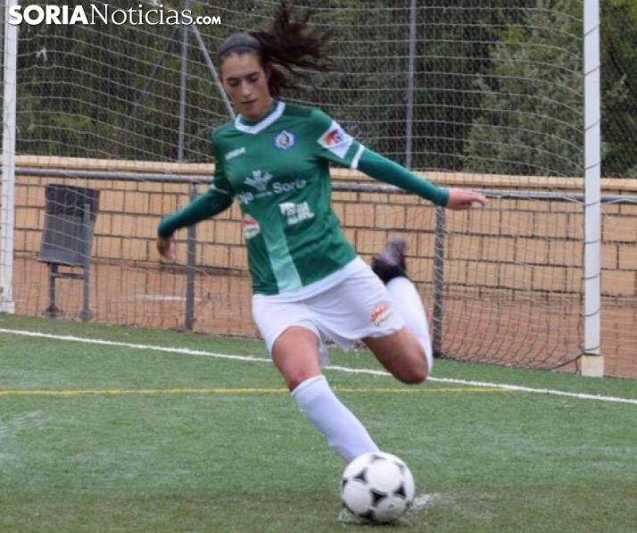 Elisa Ayuso, lateral zurda del CD San José. /CDSJ