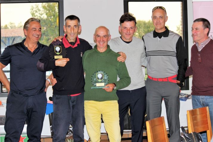 Los ganadores del torneo./CGS