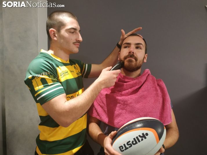 El Ingenieros de Rugby es el embajador en Soria del movimiento Movember, que pretende concienciar sobre las enfermedades masculinas y recaudar fondos.