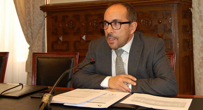 Luis Rey, presidente de la Diputación. 